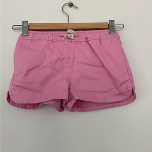 Crewcuts j.crew kids girls pink shorts size 6 excellent condition